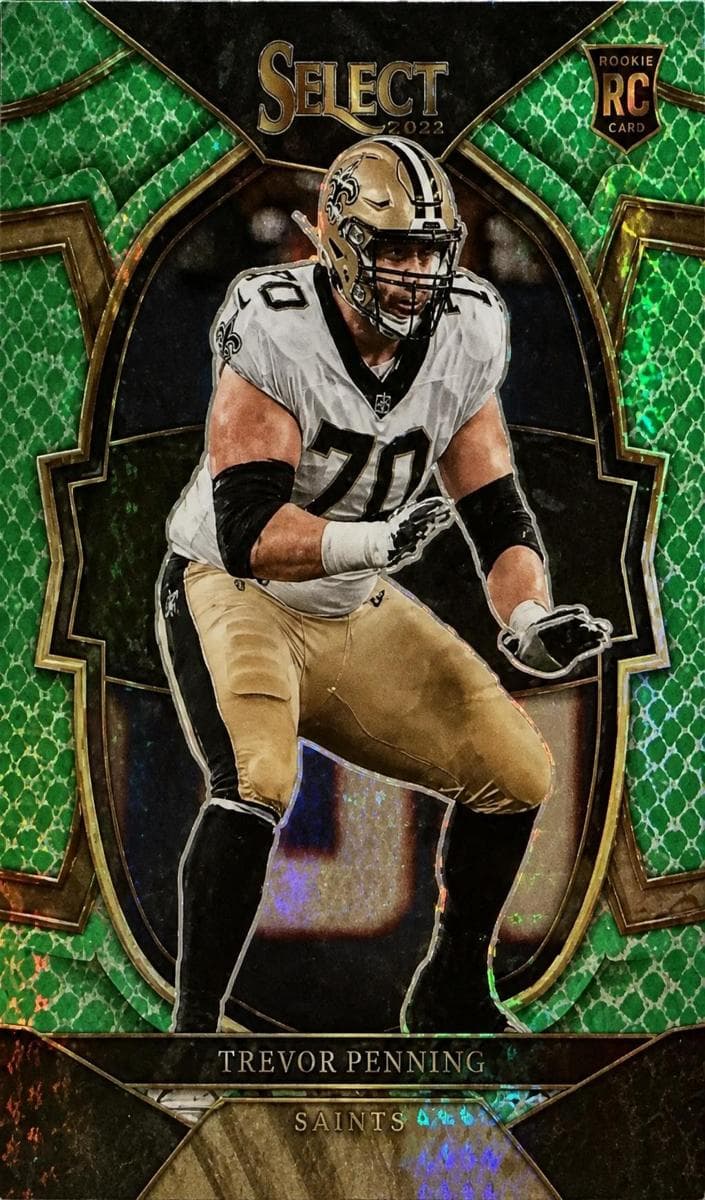 Trevor Penning 2022 panini Panini Select