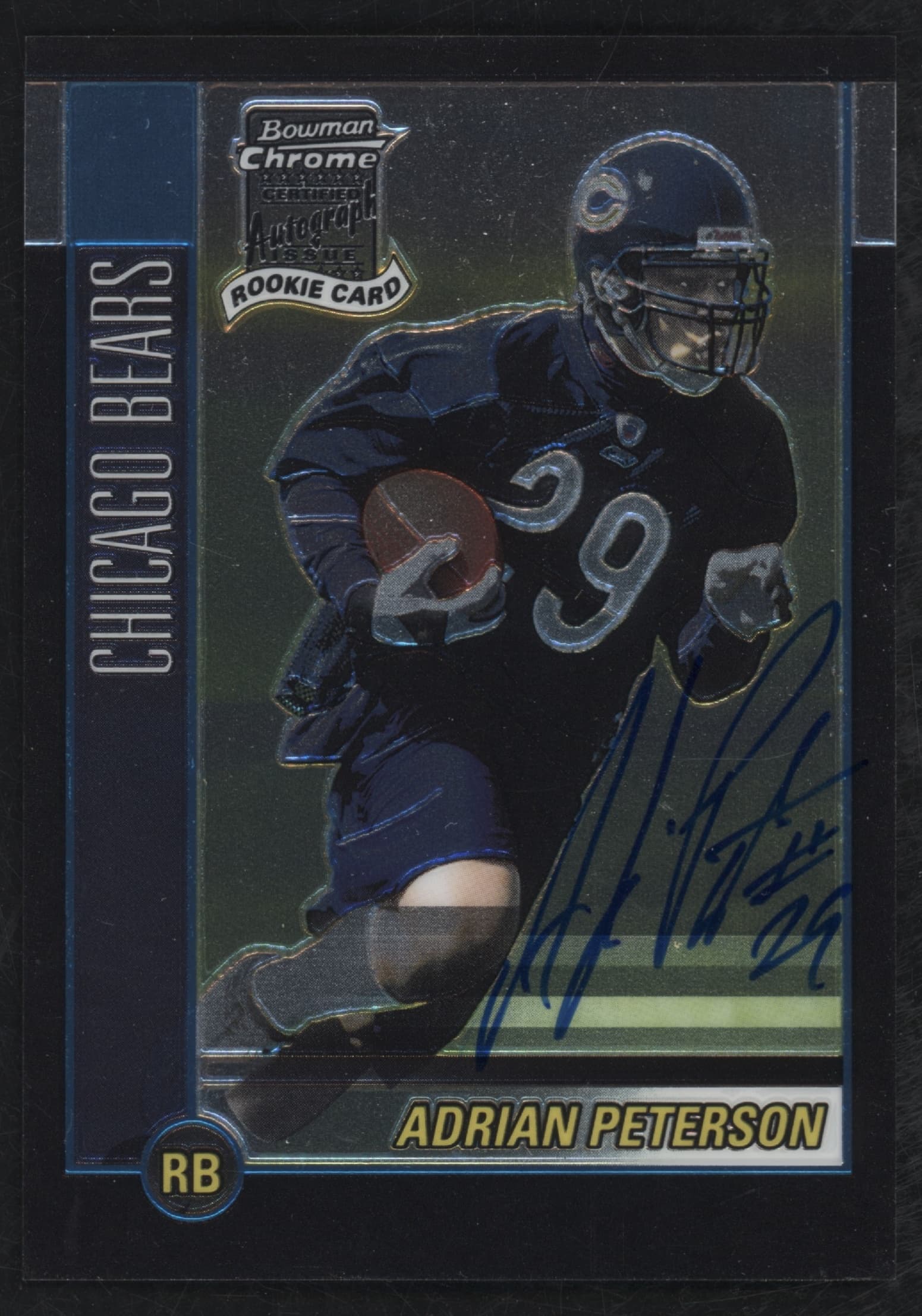 Adrian Peterson trading card