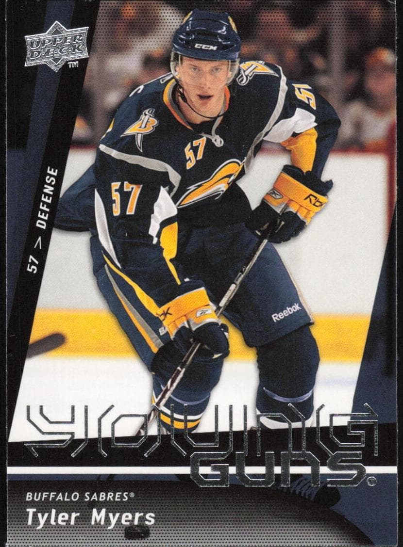 Tyler Myers trading card