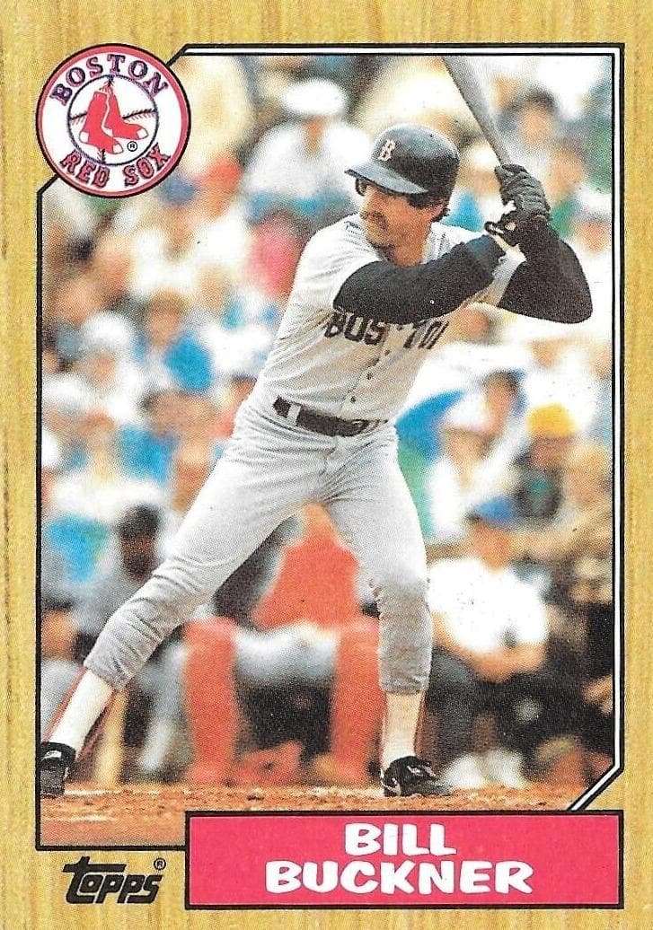 Bill Buckner 1987 topps Topps