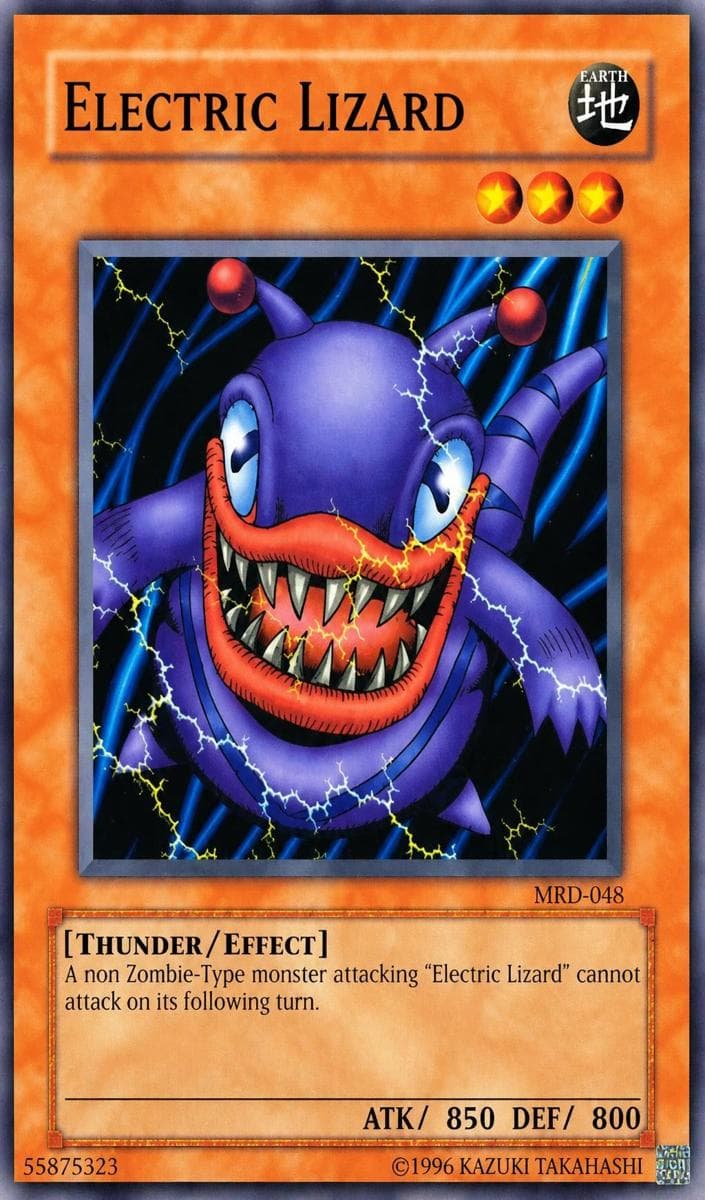 Electric Lizard 2002 Yu-Gi-Oh! Metal Raiders