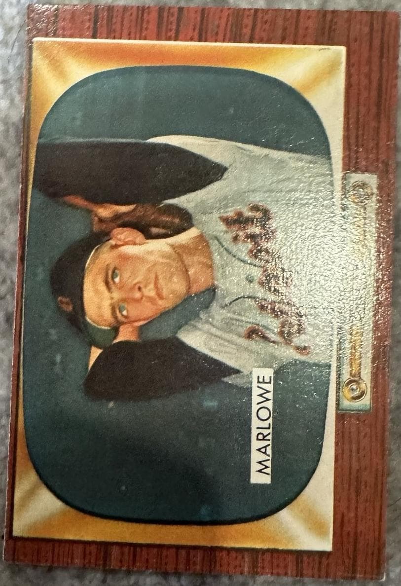 Dick Marlowe 1955 bowman Bowman
