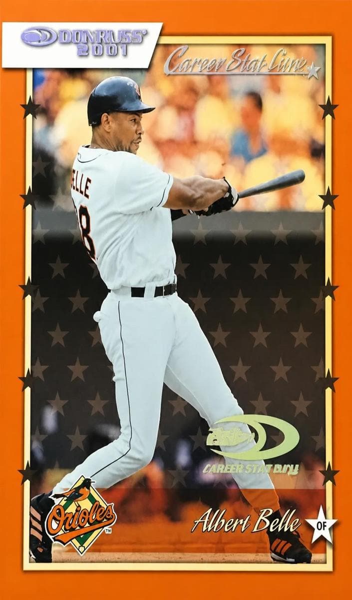 Albert Belle 2001 panini Donruss