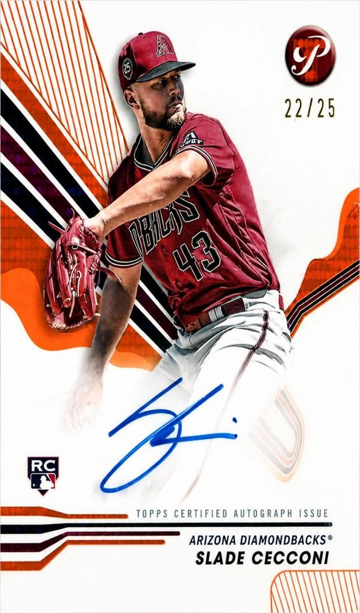 Slade Cecconi 2024 topps Topps Pristine
