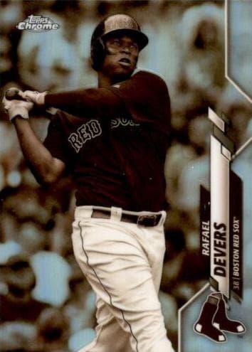 Rafael Devers 2020 topps Topps Chrome