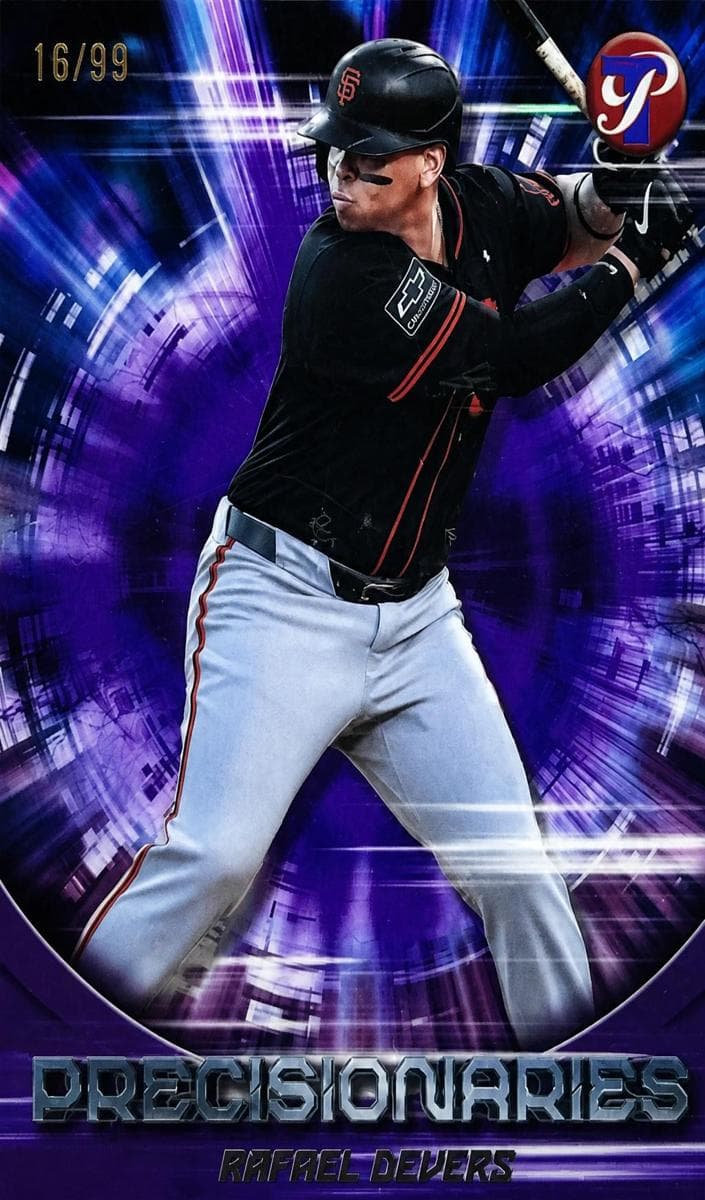 Rafael Devers 2025 topps Topps Pristine