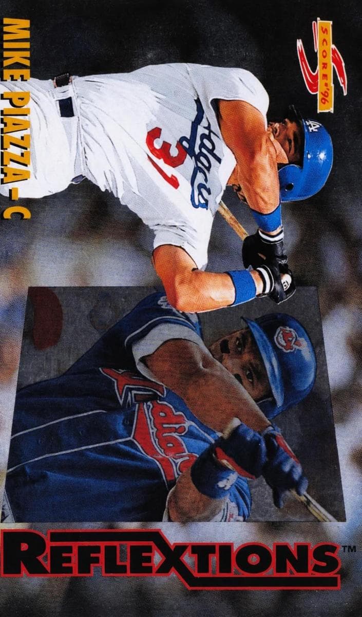 Mike Piazza 1996 leaf Leaf Preferred
