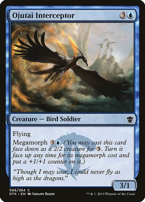 Ojutai Interceptor 2015 Magic: The Gathering