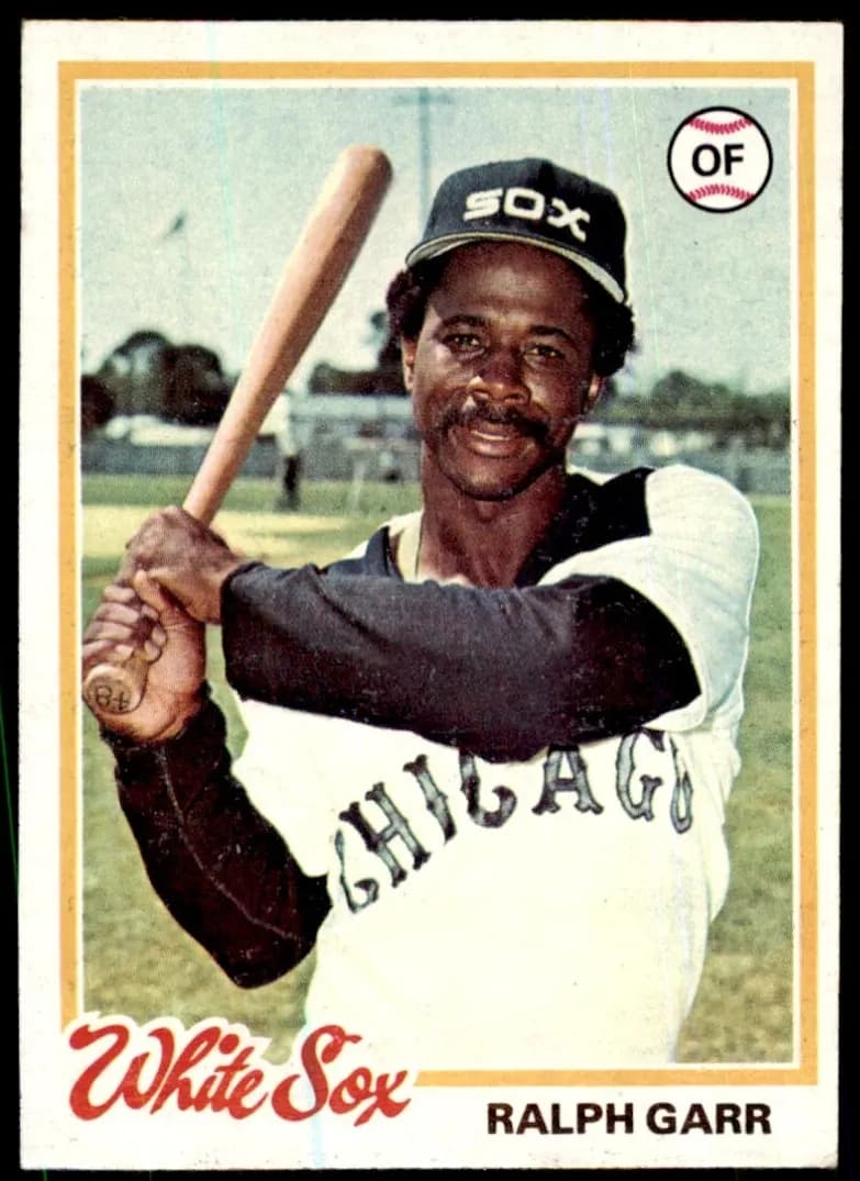 Ralph Garr 1978 topps Topps