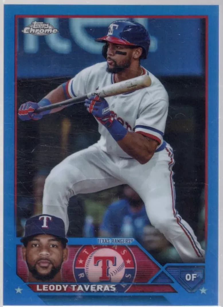Leody Taveras trading card