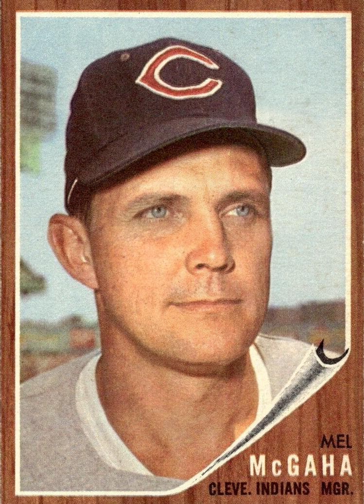 Mel McGaha 1962 topps Topps