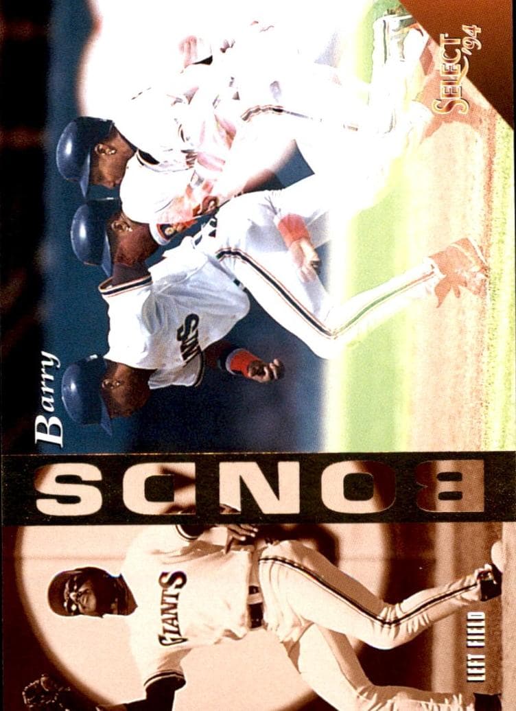 Barry Bonds 1994 panini Select