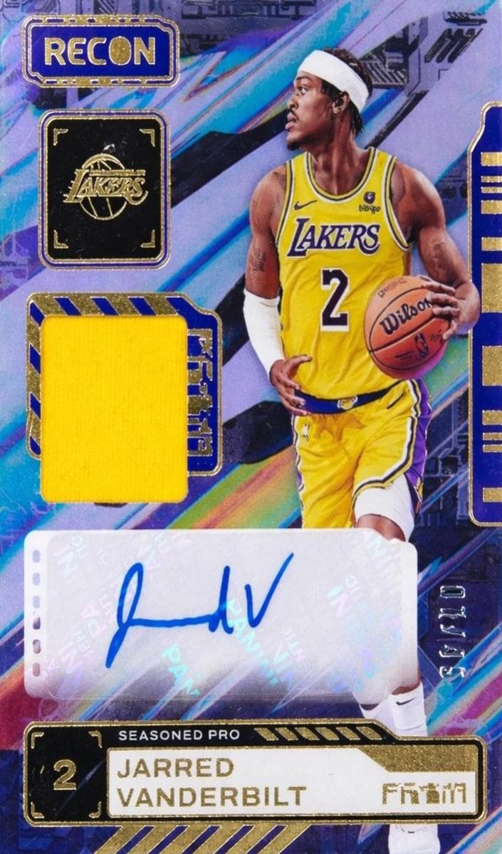 Jarred Vanderbilt 2023 panini Recon