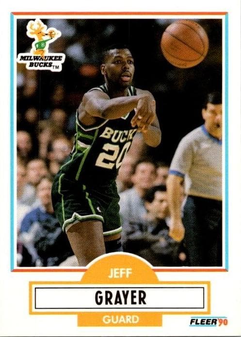 Jeff Grayer trading card