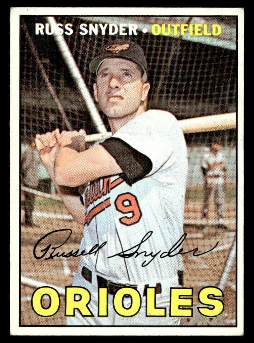 Russ Snyder 1967 topps