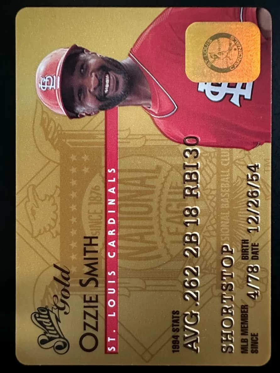 Ozzie Smith 1995 unknown Studio