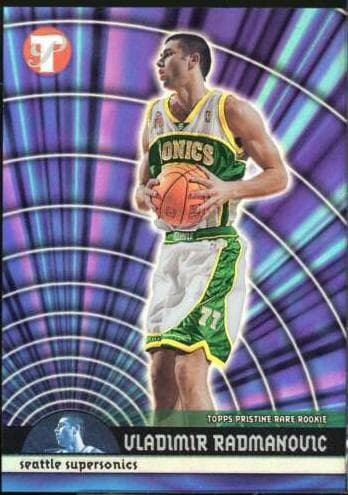 Vladimir Radmanovic 2001 topps Pristine