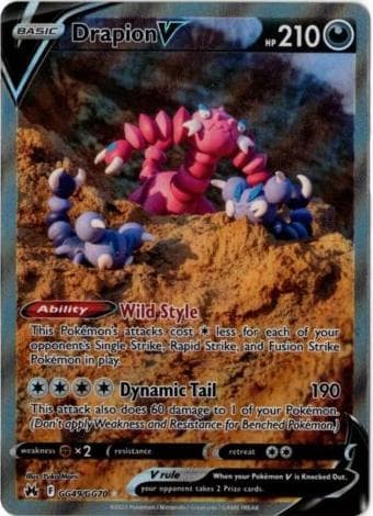 Drapion V trading card