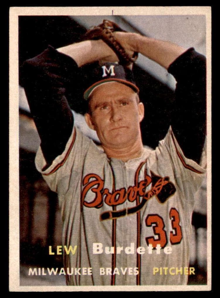 Lew Burdette 1957 topps Topps