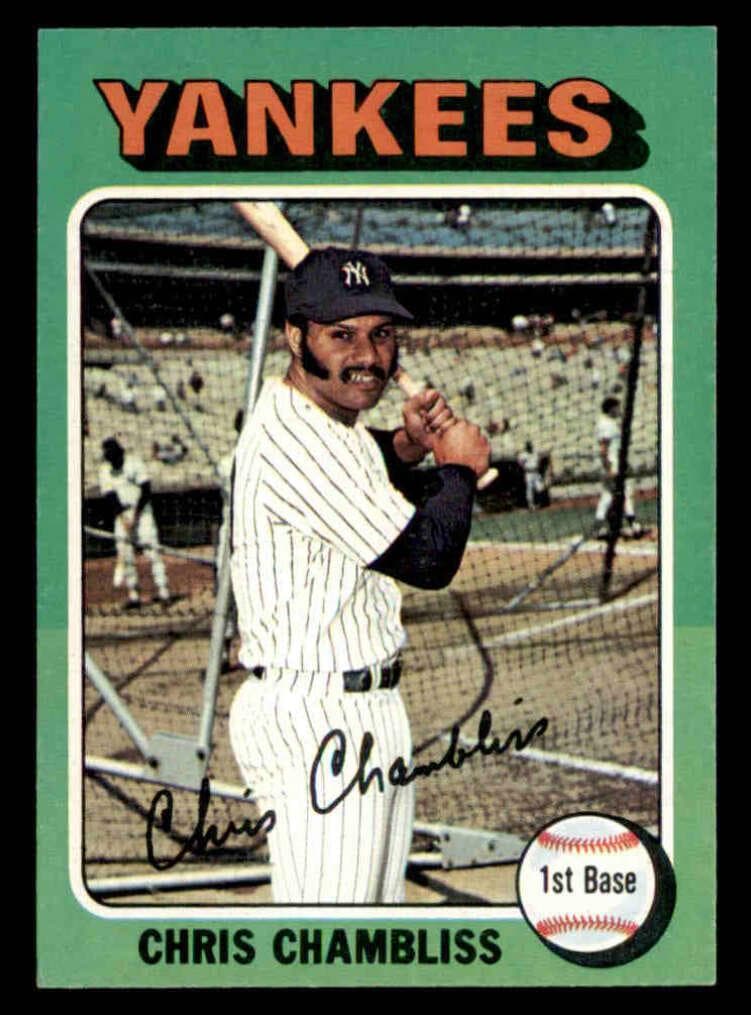 Chris Chambliss 1975 topps Topps