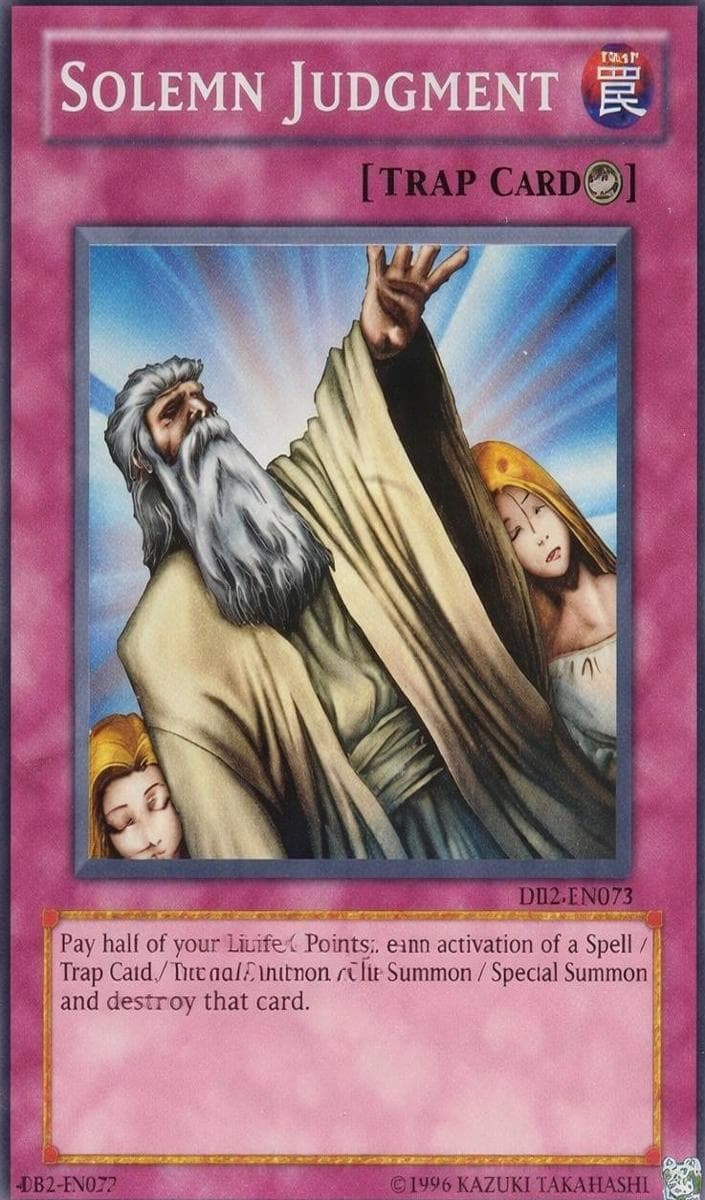 Solemn Judgment 2005 Yu-Gi-Oh! Dark Beginning 2