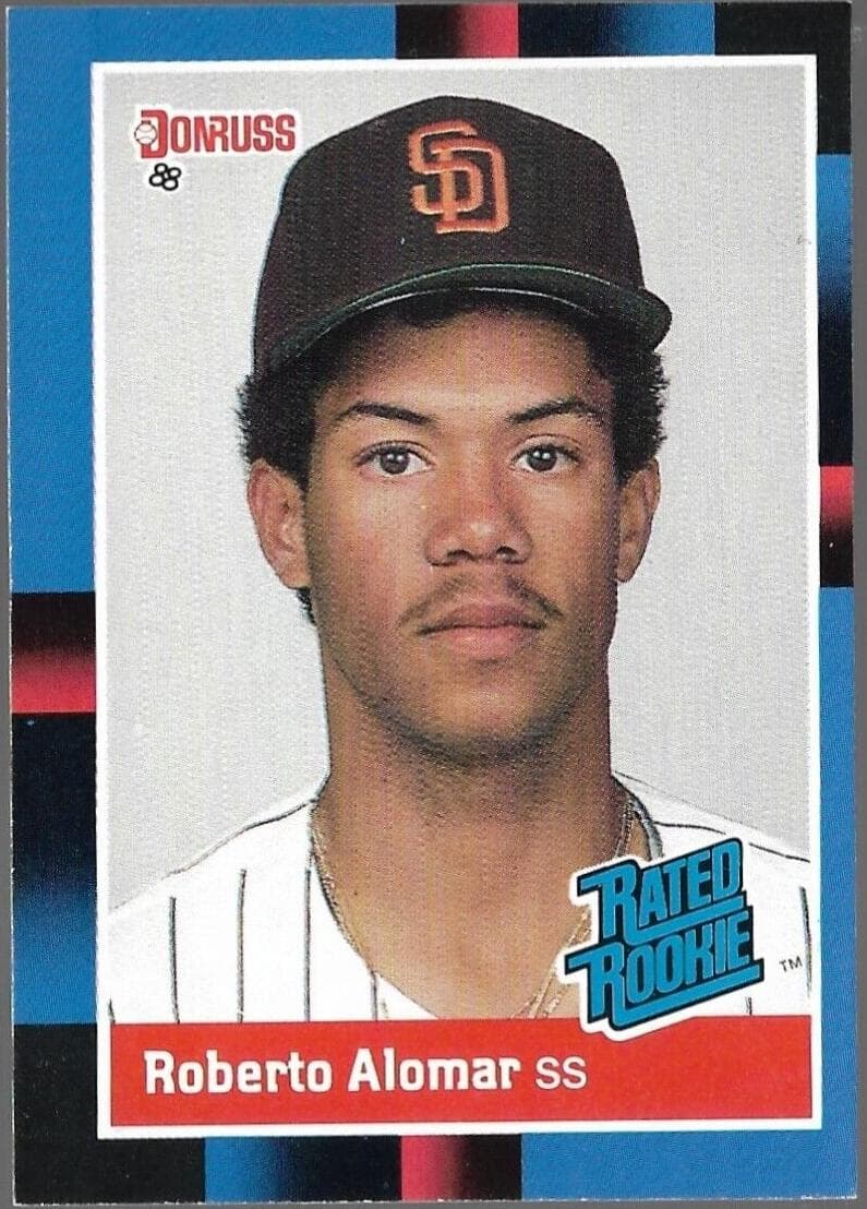 Roberto Alomar trading card