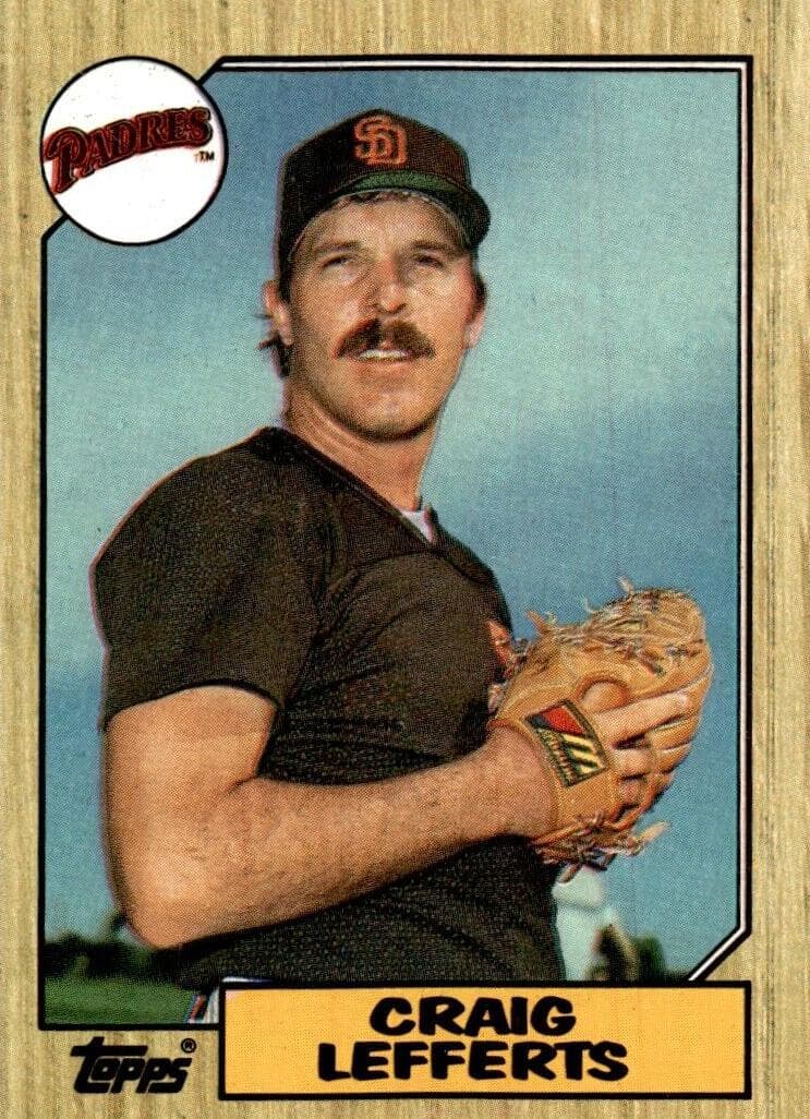 Craig Lefferts trading card