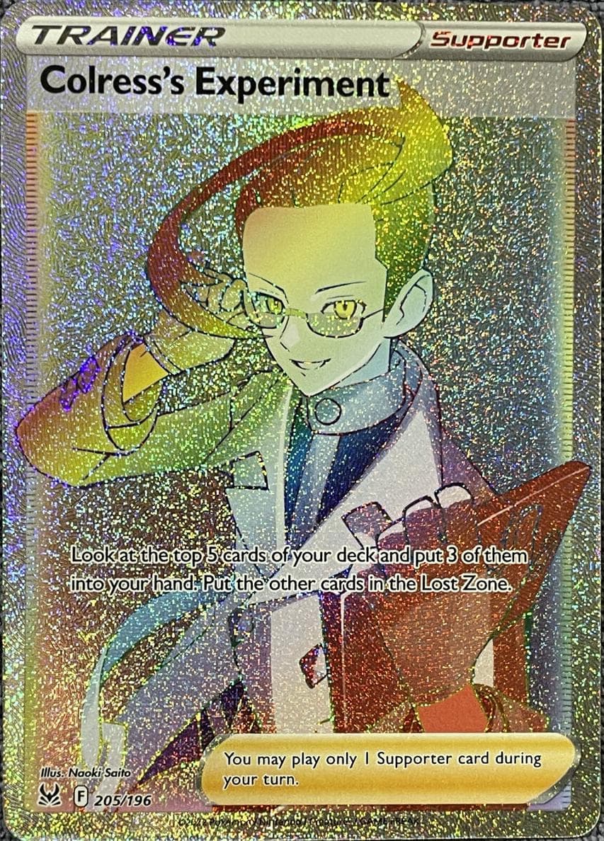 Colress's Experiment trading card