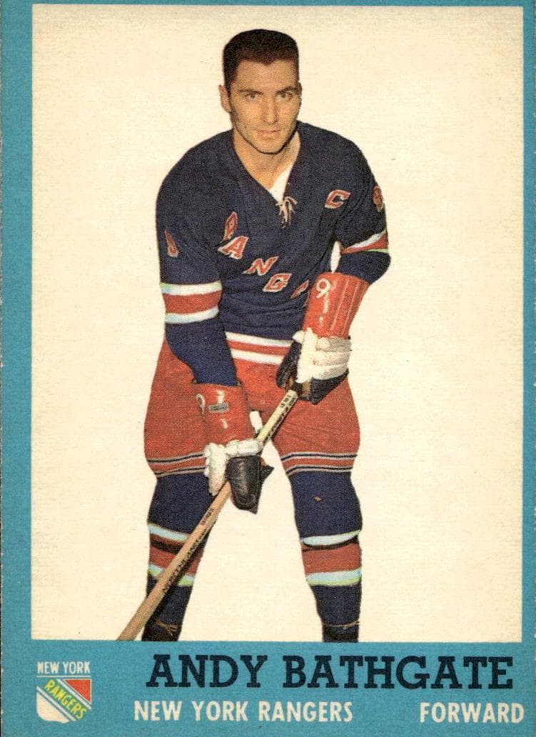 Andy Bathgate 1962 topps Topps