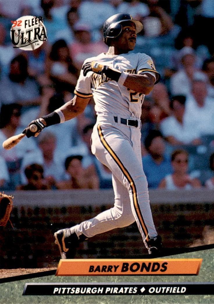 Barry Bonds 1992 unknown Ultra
