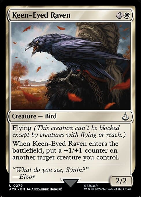 Keen-Eyed Raven #279