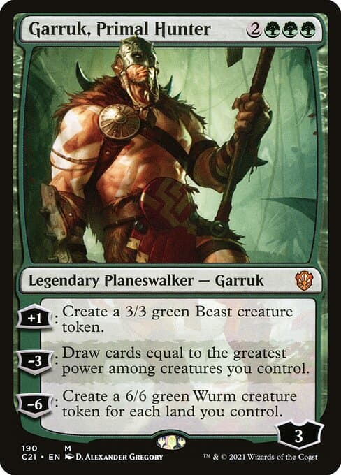 Garruk, Primal Hunter #167