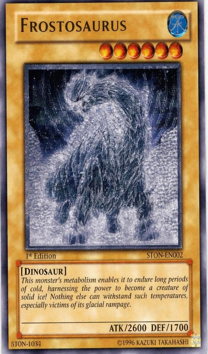 Frostosaurus 2007 Yu-Gi-Oh!