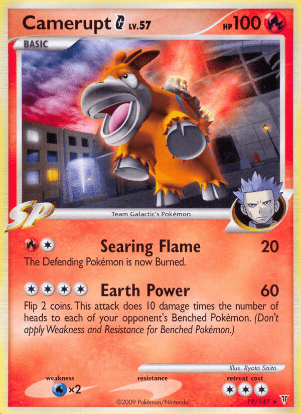 Camerupt G 2020 Pokemon
