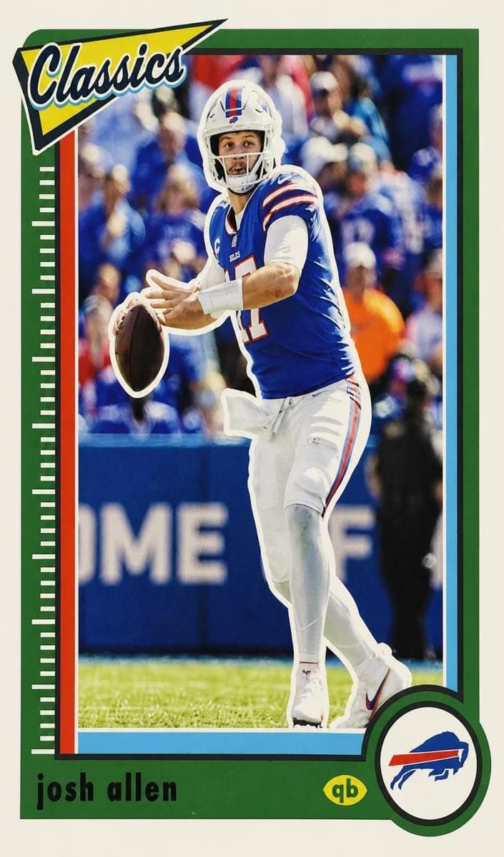 Josh Allen 2022 panini
