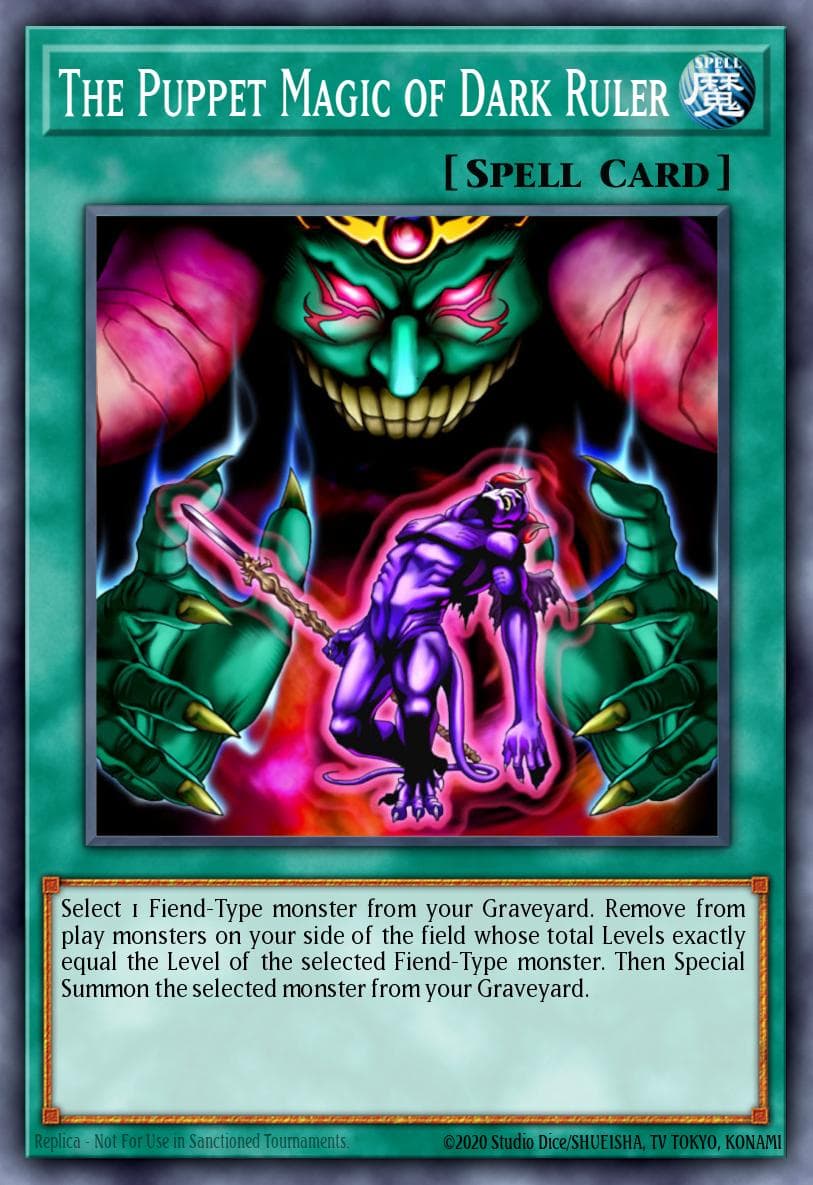 The Puppet Magic of Dark Ruler #LOD-013