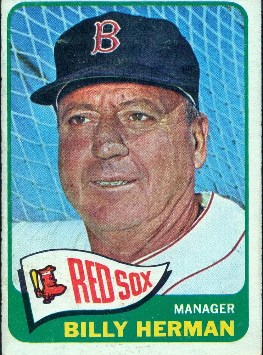 Billy Herman 1965 topps Topps