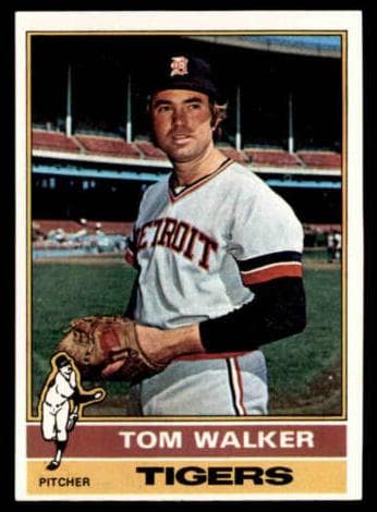 Tom Walker 1976 topps Topps