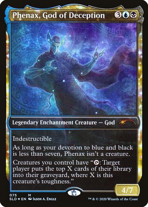 Phenax, God of Deception 2019 Magic: The Gathering Secret Lair Drop