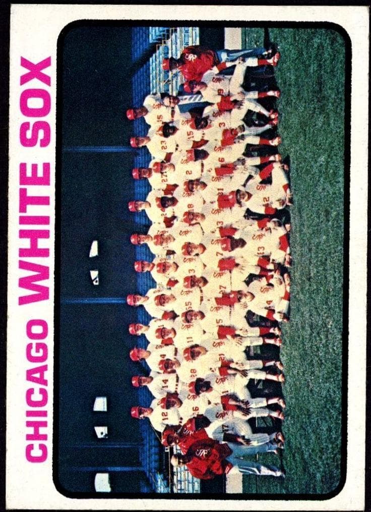 Chicago White Sox 1973 topps Topps