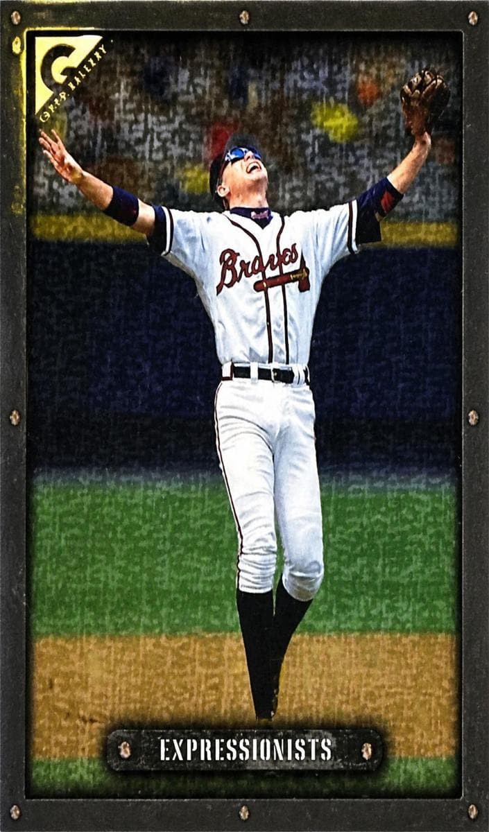 Chipper Jones 1998 topps Topps Gallery