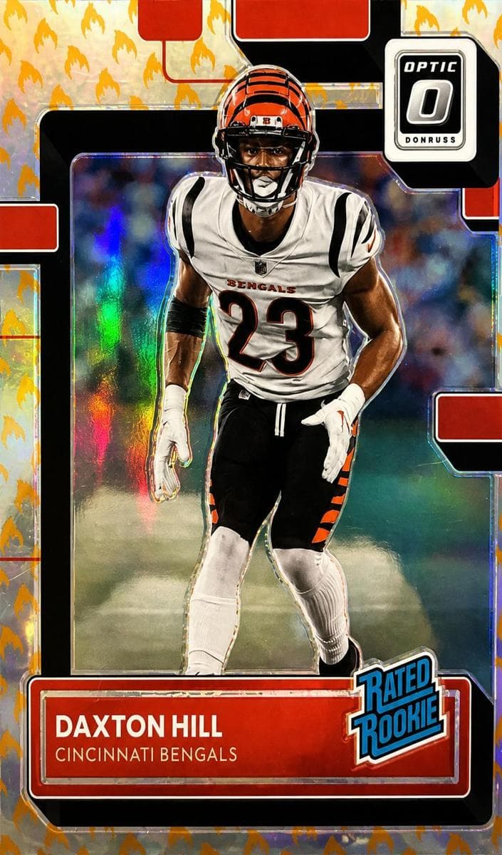 Daxton Hill trading card