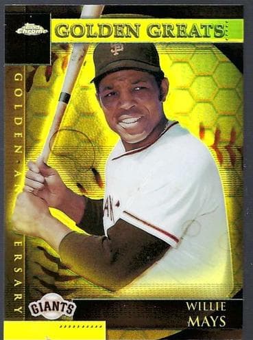 Willie Mays 2001 topps Topps Chrome