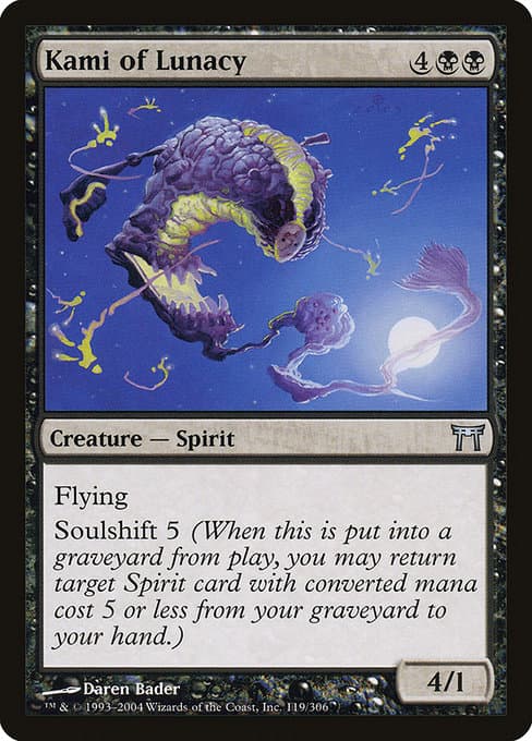 Kami of Lunacy 2004 Magic: The Gathering Champions of Kamigawa