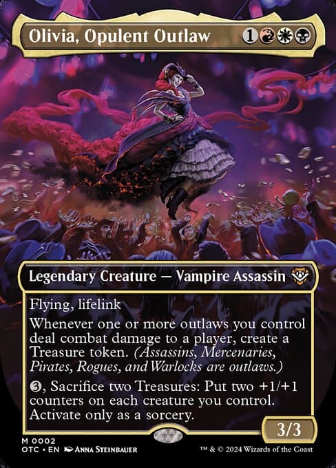 Olivia, Opulent Outlaw 2024 Magic: The Gathering Outlaws of Thunder Junction Commander