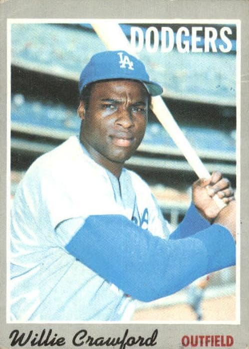 Willie Crawford 1970 topps Topps