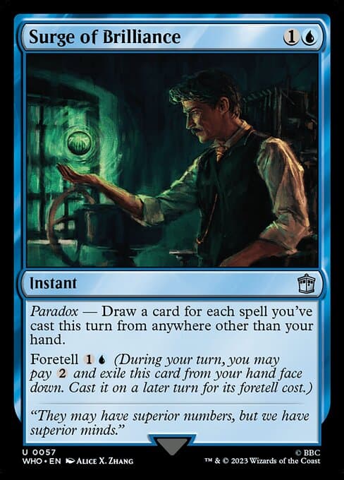 Surge of Brilliance 2023 Magic: The Gathering Doctor Who