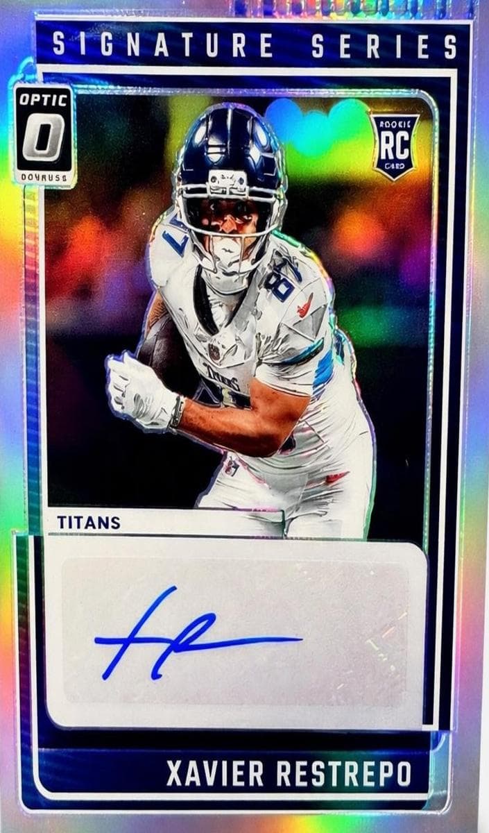 Xavier Restrepo 2025 panini Donruss Optic