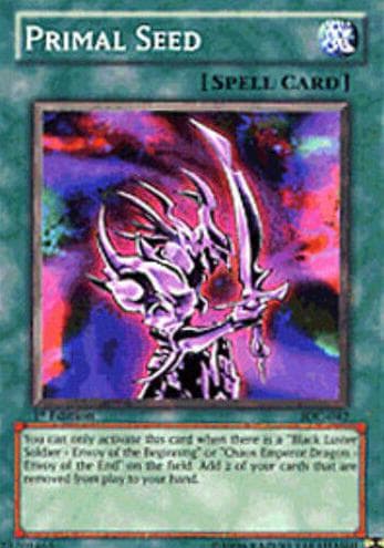 Primal Seed 2004 Yu-Gi-Oh! Invasion of Chaos