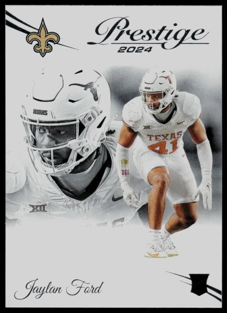 Jaylan Ford trading card